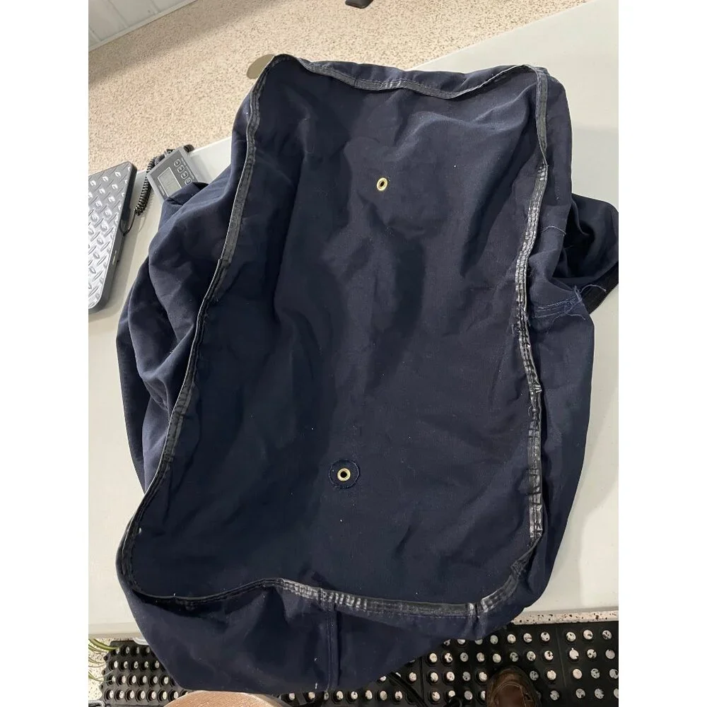 Ouray Sportswear CSU Rams Garment Bag Embroidered Logo Navy Blue Sporty Travel